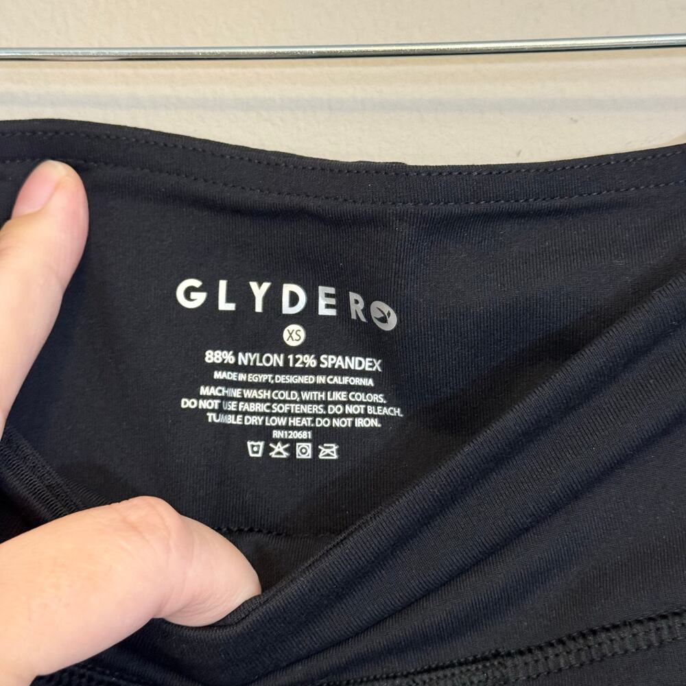 Glyder Cut Out Leggings Black XS NWT - Picture 5 of 6